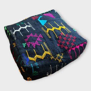 Handmade Berber pouf, Morocco